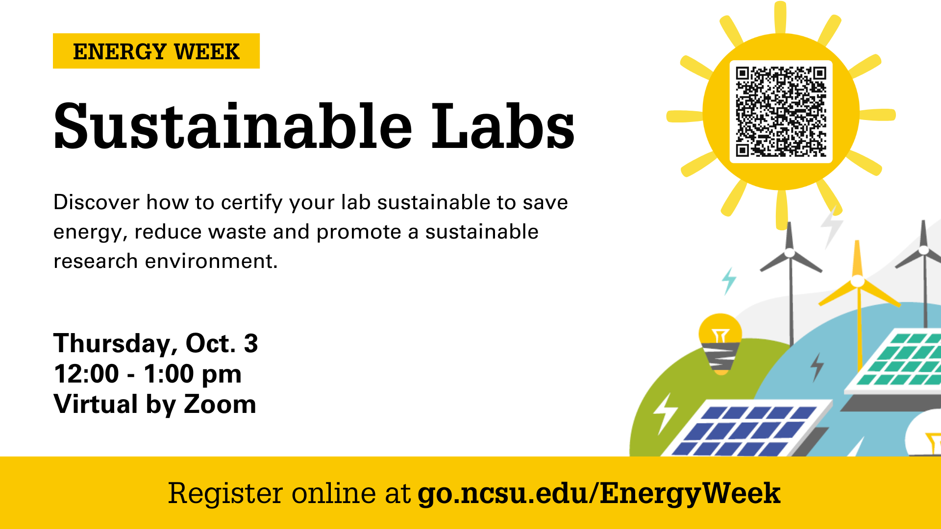 Energy Week Billboard, Sustainable Labs