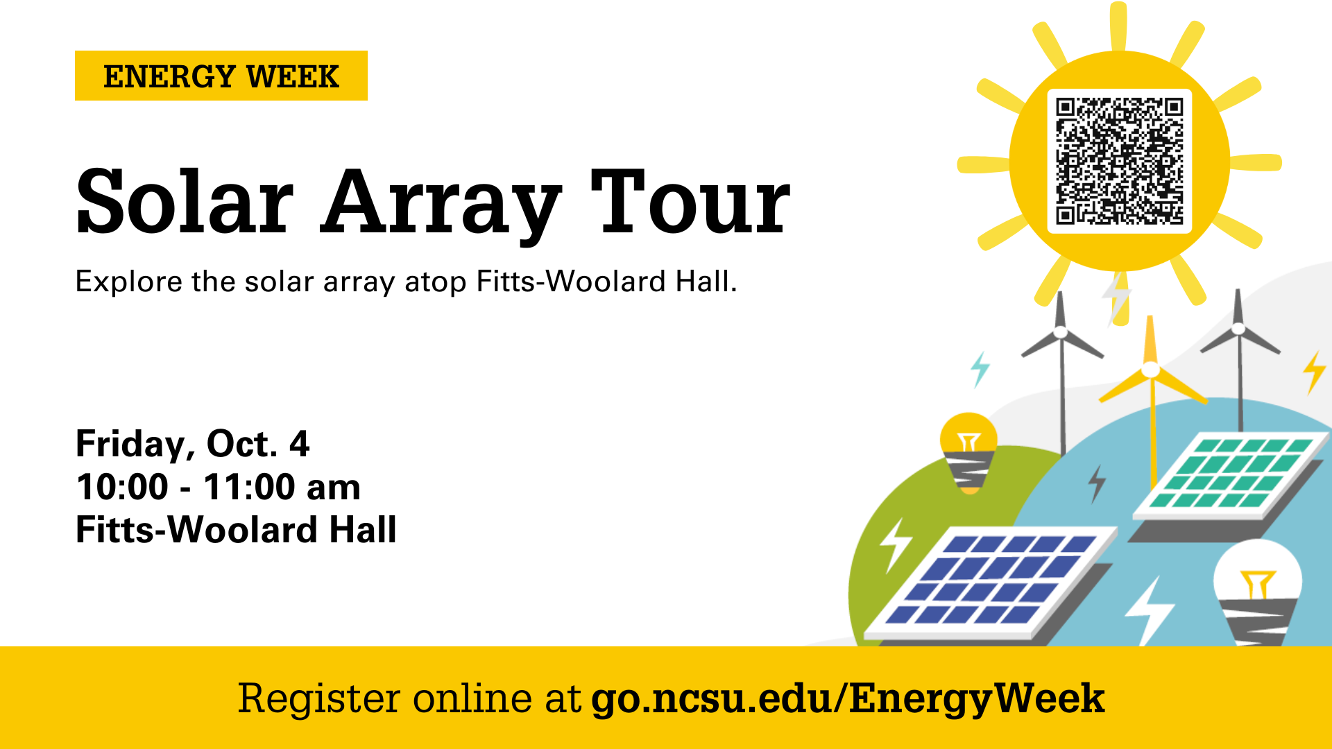 Energy Week Billboard, Solar Array Tour